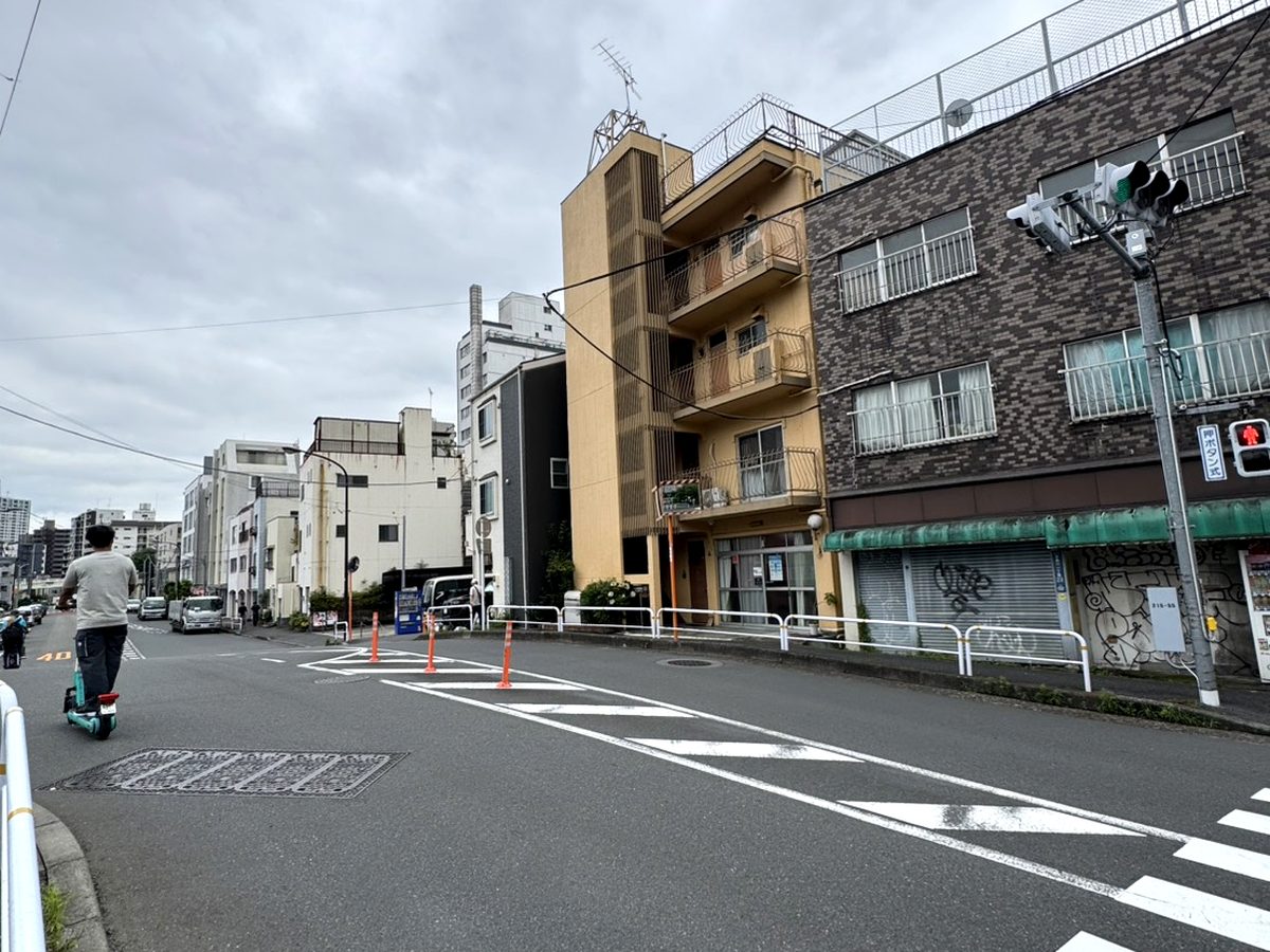 東京ブランチの建物外観(北品川の街並みより)